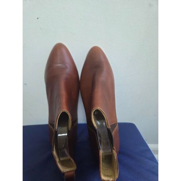 Nisolo "Eva Everyday" Brown Water Resistant Leather Pull On Chelsea Boot size 11 - Picture 7 of 12